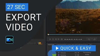 How To Export Video in PowerDirector [upl. by Fowle]