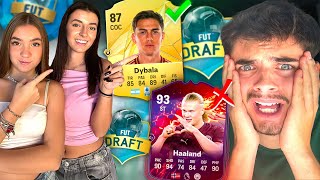 GIORGIA e ALICE MORDENTI SCELGONO I PIÙ BELLI 😍​ DRAFT FC 25 ⚽️ [upl. by Naired450]