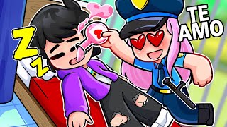 Â¡POLICIA ENAMORA A SRJUANCHO CON UNA POCIÃ“N DE AMOR ðŸ˜±ðŸ‘®ðŸ˜ Â¿ME BESA ðŸ™Š SRJUANCHO MINECRAFT [upl. by Mahan]