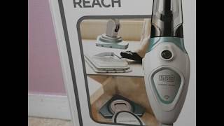 Présentation de mon balai vapeur BlackDecker quotSteammopquot Avis et Test [upl. by Theis28]