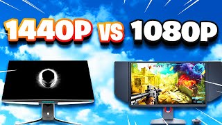 Call of Duty Warzone Alienware aw2721d vs Benq xl2546k [upl. by Nosle]