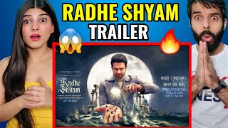 RADHE SHYAM Trailer REACTION  Prabhas  Pooja Hegde [upl. by Grady]