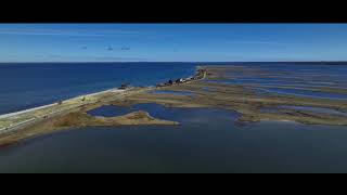 Heiligenhafen an der Ostsee Der Yachthafen und Graswarder aus der Vogelperspektive [upl. by Enyamert]