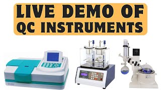 Quality Control Instruments  QC lab equipment [upl. by Adner]