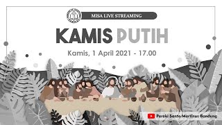 LIVE STREAMING  Kamis Putih 1 April 2021 pk 1700 [upl. by Puduns]