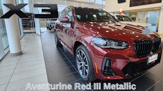 NEW ARRIVAL 2023 BMW X3 xDrive30i Aventurine Red III Metallic [upl. by Jaan]