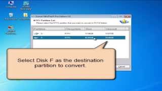 Change NTFS to FAT32 with AOMEI Partition Assistant [upl. by Cornwell414]