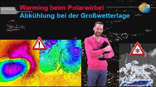 Warming der Nordhemisphäre amp Abkühlung der Großwetterlage Aktuelle Wettervorhersage 0108012023 [upl. by Jeffry]