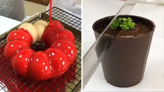 Most Satisfying Chocolate Cake Decorating Compilation 😍 How to Make Chocolate Cake Recipes [upl. by Ripleigh526]