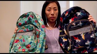 Product Review  LLBean Backpacks or Schoolbags [upl. by Oker]