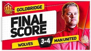 MAINOO TO THE RESCUE WOLVES 34 MANCHESTER UNITED GOLDBRIDGE Reaction [upl. by Gaves]