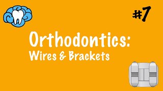 Orthodontics  Orthodontic Wires amp Brackets  INBDE ADAT [upl. by Grim677]