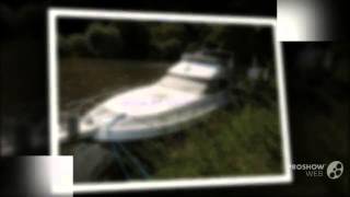 Tresfjord Monte Carlo Fly Power boat Flybridge Yacht Year  1990 [upl. by Killy]