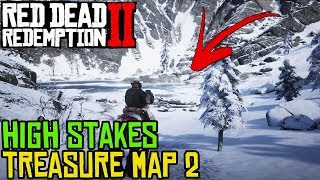 RED DEAD REDEMPTION 2  HIGH STAKES TREASURE MAP 2 [upl. by Ikcaj812]