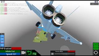 Mig25 Plane Crazy Showcase Roblox [upl. by Animas]