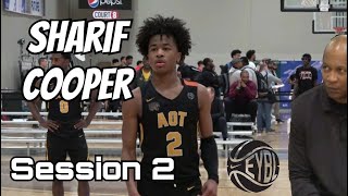 Sharif Cooper EYBL Session 2 Indianapolis Full Highlights 1 PG in 2020 [upl. by Buyers]