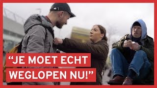 ZWERVER LASTIG VALLEN OP STRAAT  BONDGENOTEN [upl. by Royal]