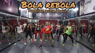 Bola Rebola  Tropkillaz ft Anitta J balvin  Zumba fitness [upl. by Simone958]