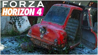 THE PEEL P50 BARN FIND CAR HAS AN 8x MULTIPLIER  Forza Horizon 4 Tips amp Tricks [upl. by Derrej]