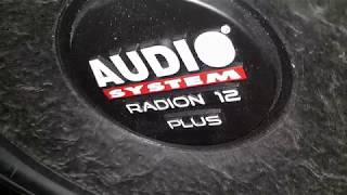 Audio System Radion 12 Plus Excursion flex video Downtown  Decaf [upl. by Bartosch132]