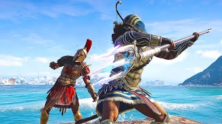 Assassins Creed Odyssey  Poseidons Trident Brutal Warrior Kills amp High Action Combat Gameplay [upl. by Durkee]