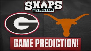 SEC Championship UGA vs Texas GAME PREVIEW Do the Longhorns get revenge [upl. by Yelnoc]