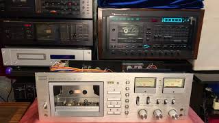 Sansui SC5100 против Nakamichi 1000ZXL Битва гигантов [upl. by Esiuqram]