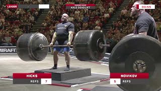 Axle Deadlift RECORD at Europes Strongest Man 2021 [upl. by Titus861]