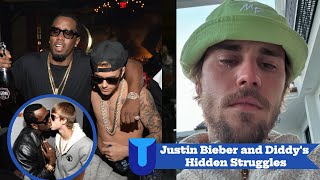 Behind the Fame Justin Bieber and Diddys Hidden Struggles highlights freakoffparty [upl. by Ahsiym]