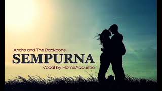 Andra and The Backbone  Sempurna Lyrics  Karaoke Music Aplikasi [upl. by Pahl]