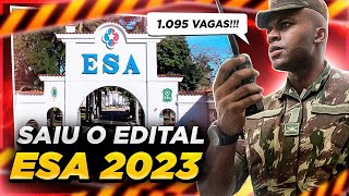 Edital ESA 20232024  Concurso da Escola de Sargento das Armas [upl. by Ruhl]