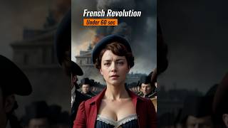 The French Revolution in 60 Seconds Key Events and ImpactHistoryIn60Seconds FrenchRevolution [upl. by Nrobyalc]