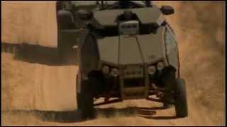 Guardium UGV GNius unmanned ground vehicle in action Israeli Army Israel [upl. by Eiramyma788]