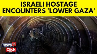 Hamas Tunnels  Israeli Hostage Describes Walking Through The Network of Tunnels In Gaza  N18V [upl. by Keifer389]