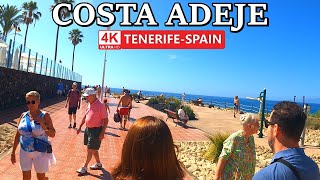 TENERIFE  COSTA ADEJE  Take a look at the Current Situation 😎 4K Walk ● February 2024 [upl. by Blas]