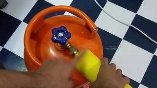 Mapp Propane Gas Tank Mini Cylinder Refill LPG  how to refill LPG in mapp gas cylinder [upl. by Ahsied378]