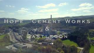 Hope Cement Works and Castleton including Castleton caravan site [upl. by Aihset]