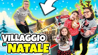 COSTRUIAMO UN VILLAGGIO DI NATALE PER CONIGLI Vlog Famiglia GBR [upl. by Marianne198]