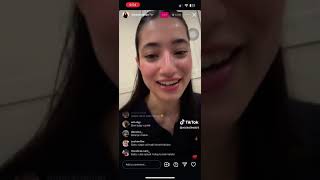 Ameera Khan Tengah Live Tiba2 Dapat Call Daripada Daddy [upl. by Amsirac]