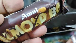 Amul Almond Bar Chocolate Indian Imported Chocolate 🍫 [upl. by Elohcan]