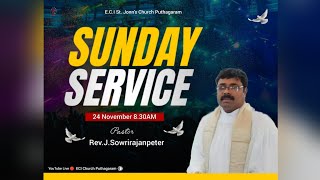 sunday service ECI Church Puthagaram Live 🔴 [upl. by Janean179]