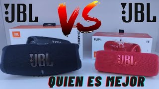 JBL CHARGE 5 vs JBL FLIP 6  cual debes comprar  FULL BASS😳🔊 [upl. by Medora]