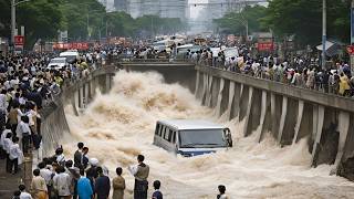 Massive flooding in Tokyo paralyses city thousands evacuated disaster alert [upl. by Getter609]