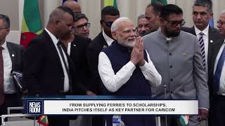 FROM SUPPLYING FERRIES TO SCHOLARSHIPS INDIA PITCHES ITSELF AS KEY PARTNER FOR CARICOM [upl. by Nilad548]