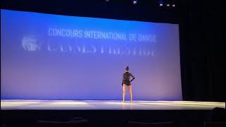 danse moderne jazz 1er prix international à Cannes Prestige 🥇 [upl. by Weisberg]