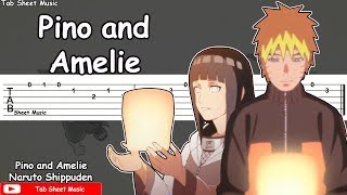 Naruto Shippuden ED 38  Pino and Amelie Guitar Tutorial [upl. by Ettelegna]