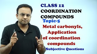 Coordination compounds Class 12  Synergic bond Application of coordination compounds [upl. by Rivkah]