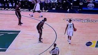 Deron Williams breaks Lebrons ankle with sick crossover [upl. by Lilli]