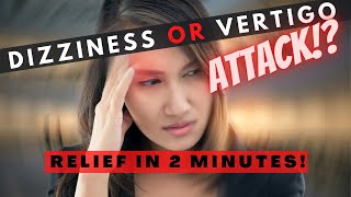 How to Get Rid of Dizziness or Vertigo FAST [upl. by Laynad123]