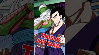 Piccolo is Gohans Dad dbz dbs gohan goku animeshorts [upl. by Merrily814]